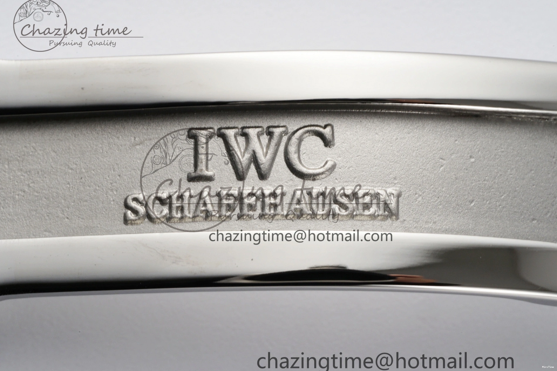 MIROTIME 0413 ZeroBulk Portuguese Real PR IW500715 SS AZF 1:1 Best Edition White Blue Dial on Blue Leather Strap A 7034